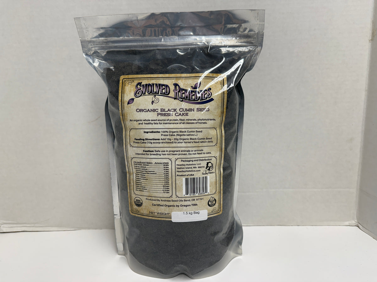 Holistic Horse Supplement - Organic Black Cumin Seed Press Cake