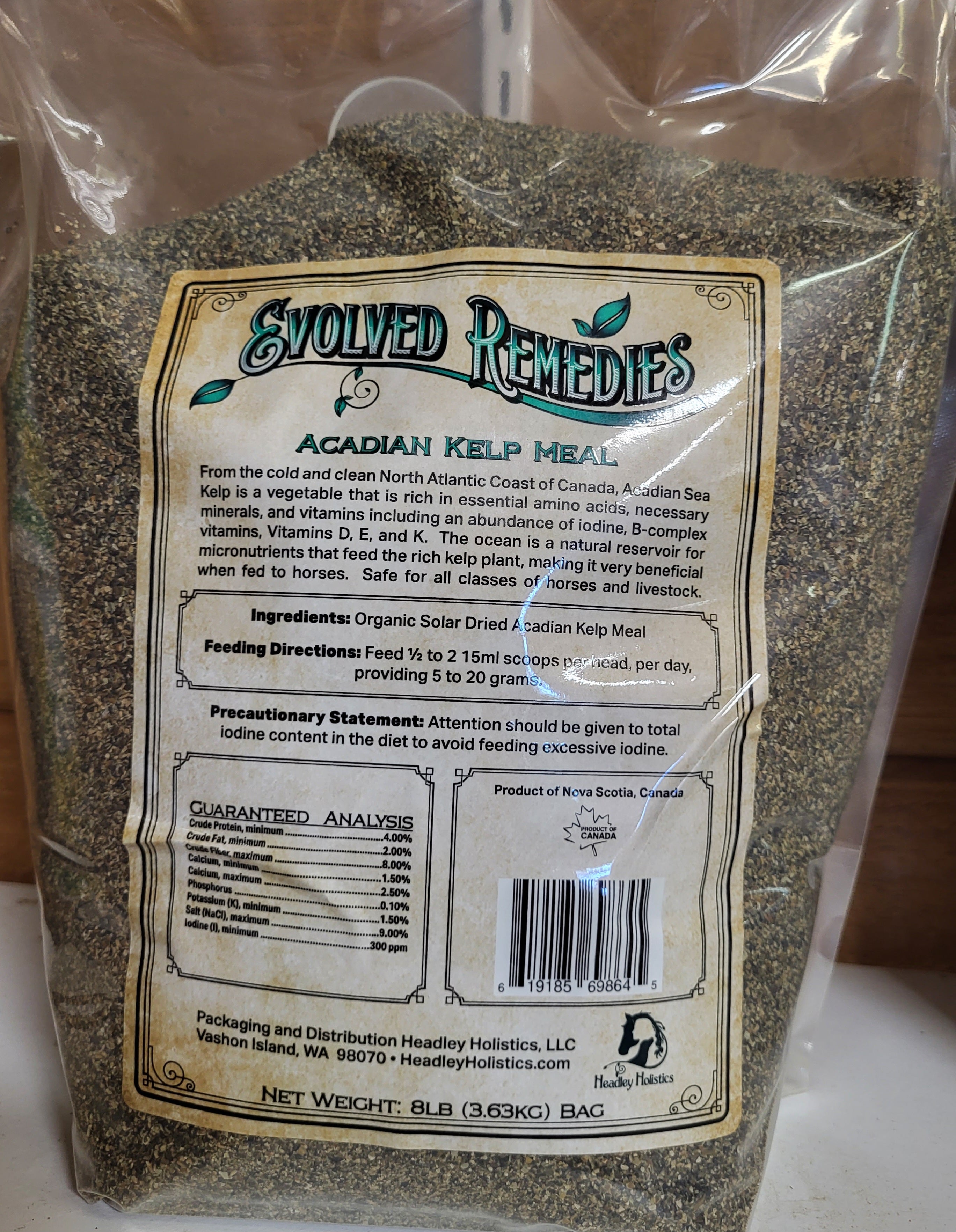 Evolved Remedies Acadian Kelp Meal