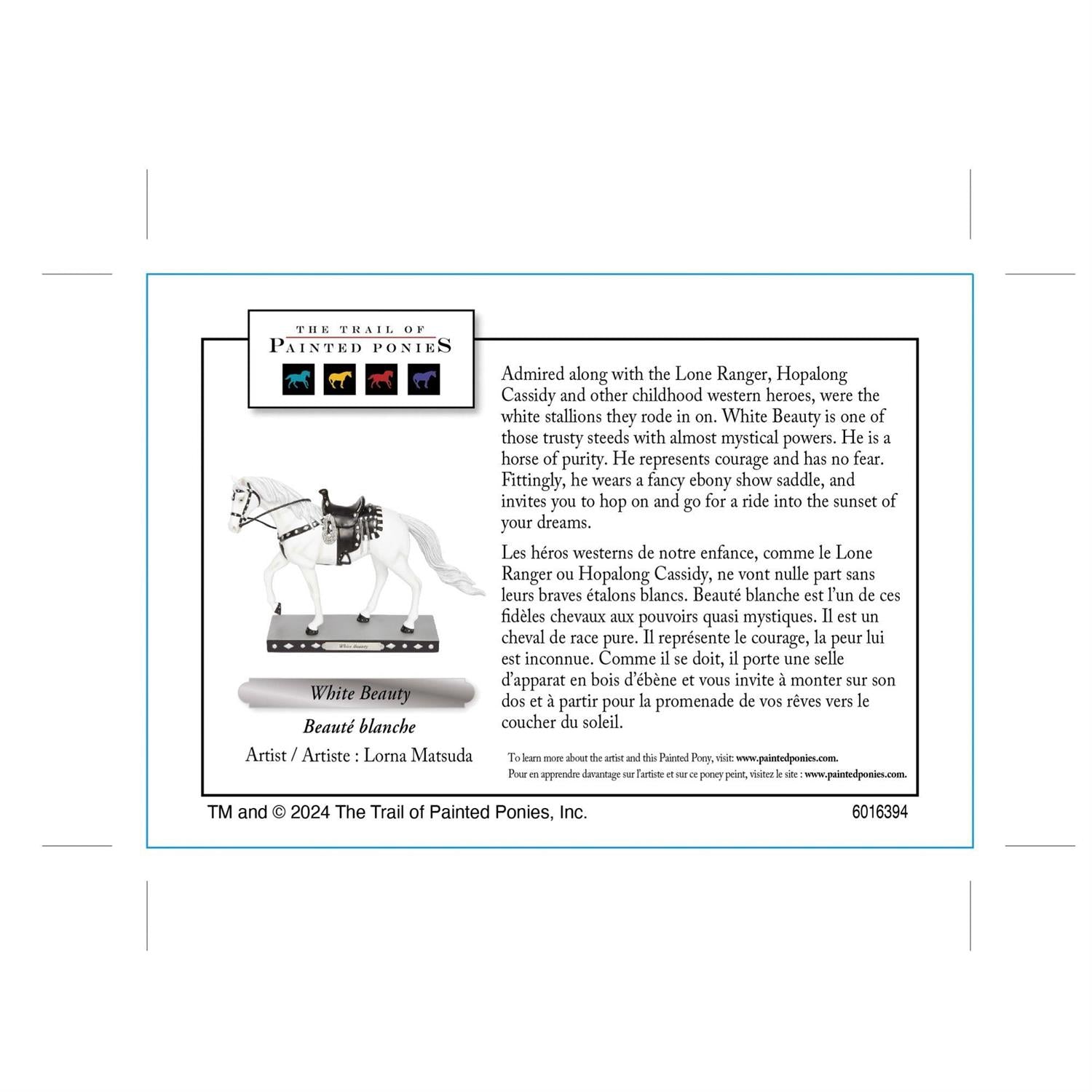 The Trail of Painted Ponies-White Beauty