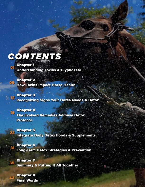 Hidden Toxins - The Root Cause of Modern Equine Disease
