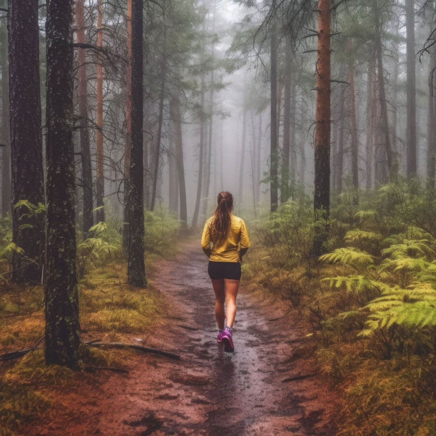 Woman Walking in the forest - Headley Holistics, Trailblazers in the holistic horse and dog care market