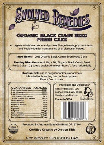 FREE 2-Week Supply Black Cumin Seed Press Cake