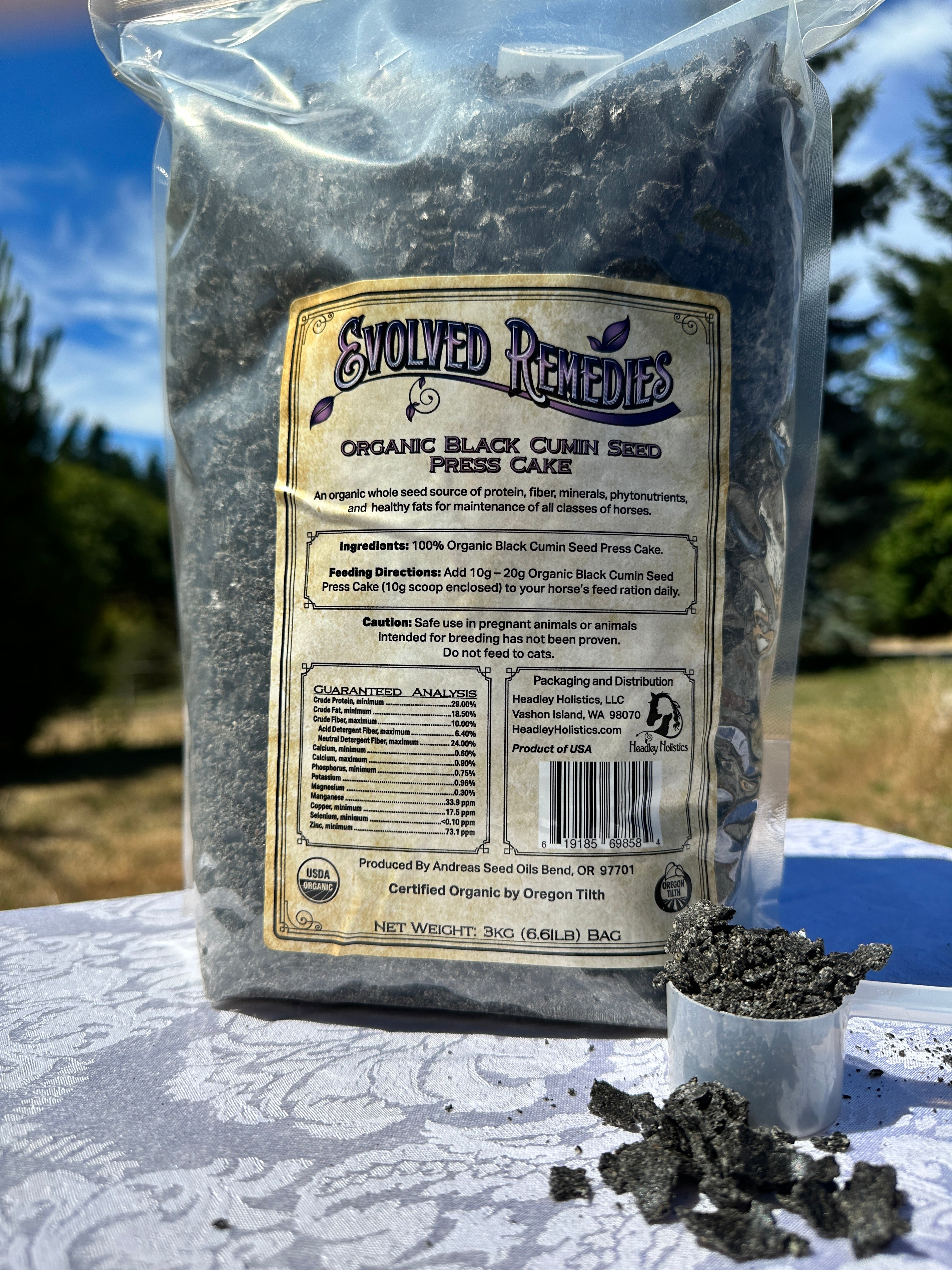 FREE 2-Week Supply Black Cumin Seed Press Cake