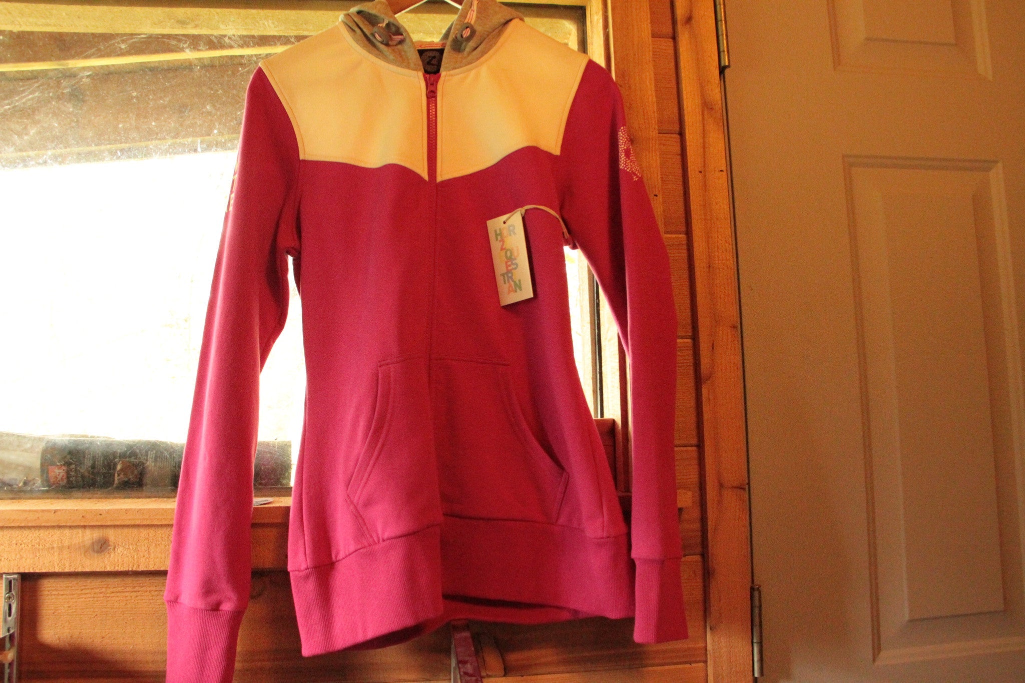 Horze Dianne Sweatshirt (Pink/White)