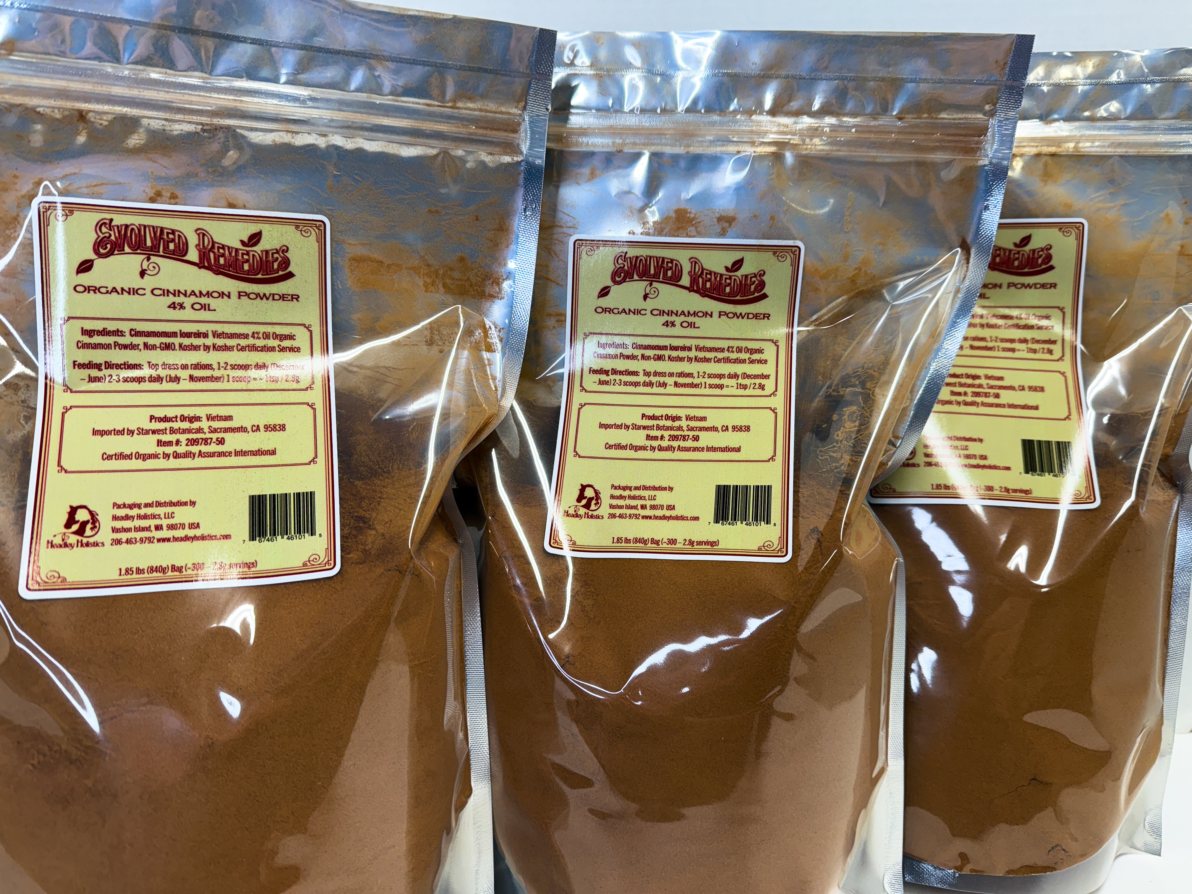 Organic Saigon Cinnamon, 4% Oil