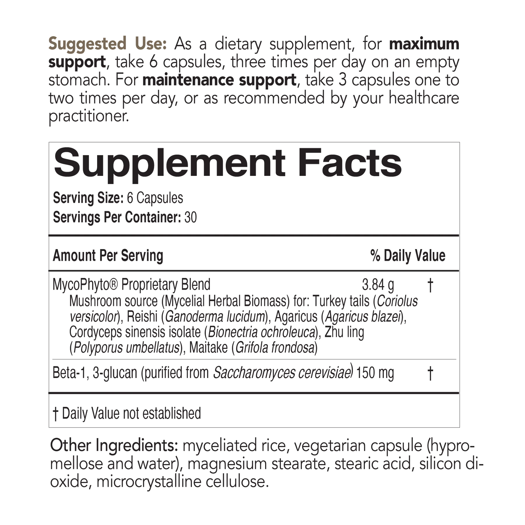 ecoNugenics MycoPhyto Complex Capsules