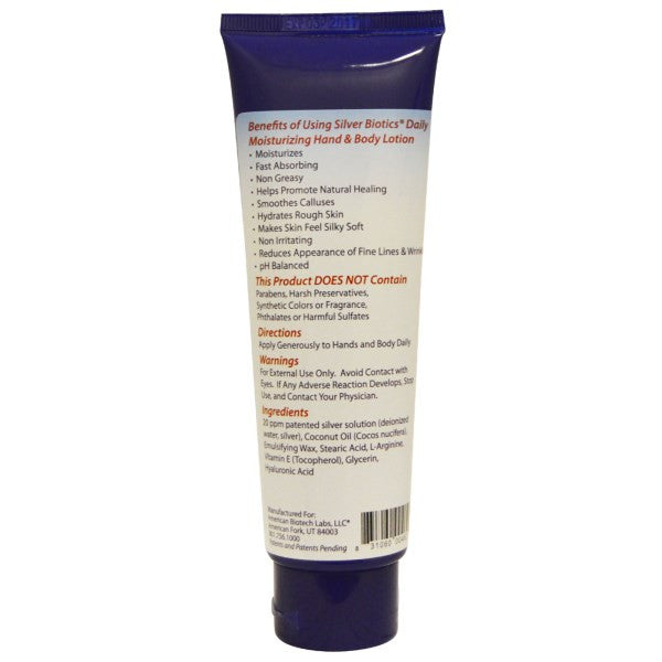 Silver Biotics Hand & Body Lotion