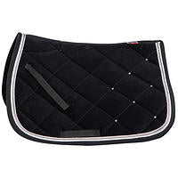 B//Vertigo Velour Lux Saddle Pad