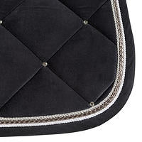 B//Vertigo Velour Lux Saddle Pad