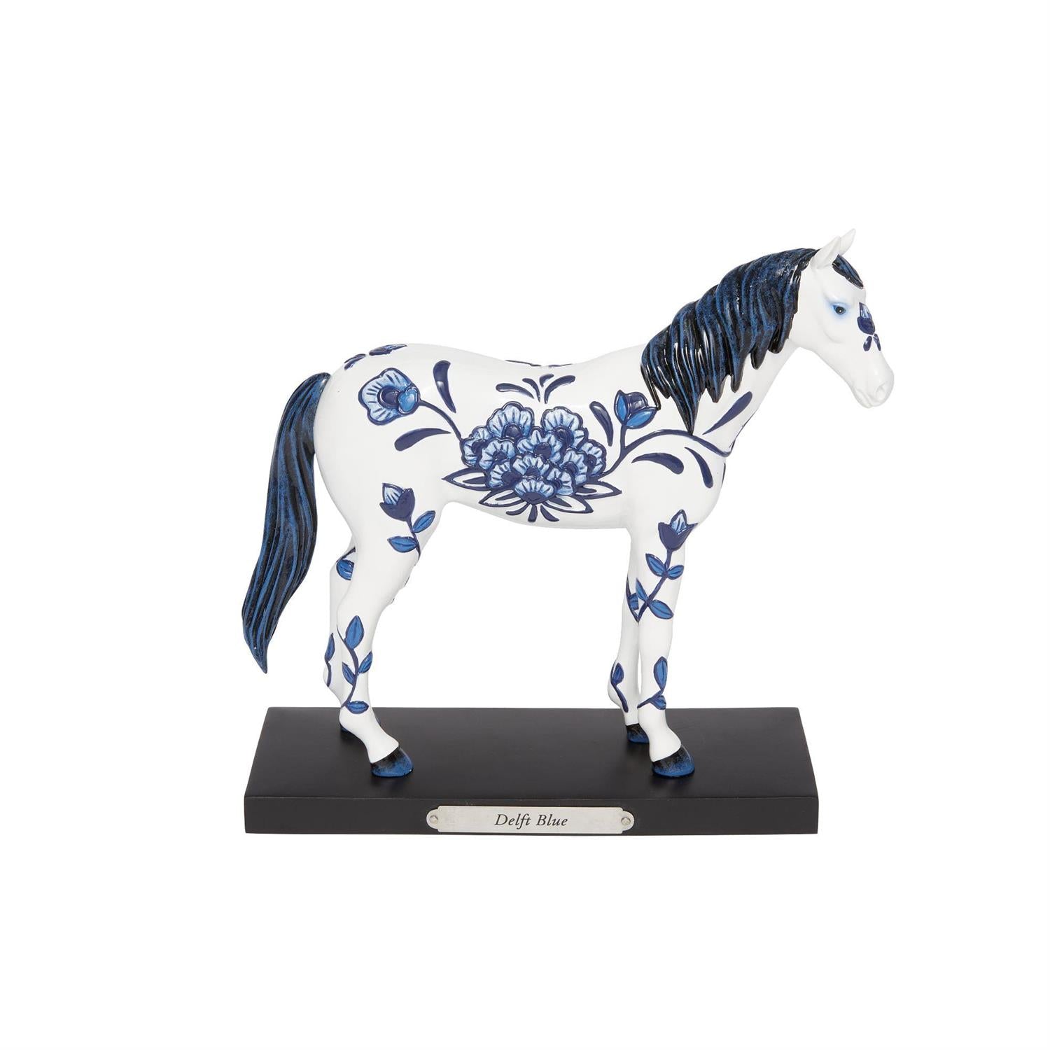 The Trail of Painted Ponies-Delft Blue