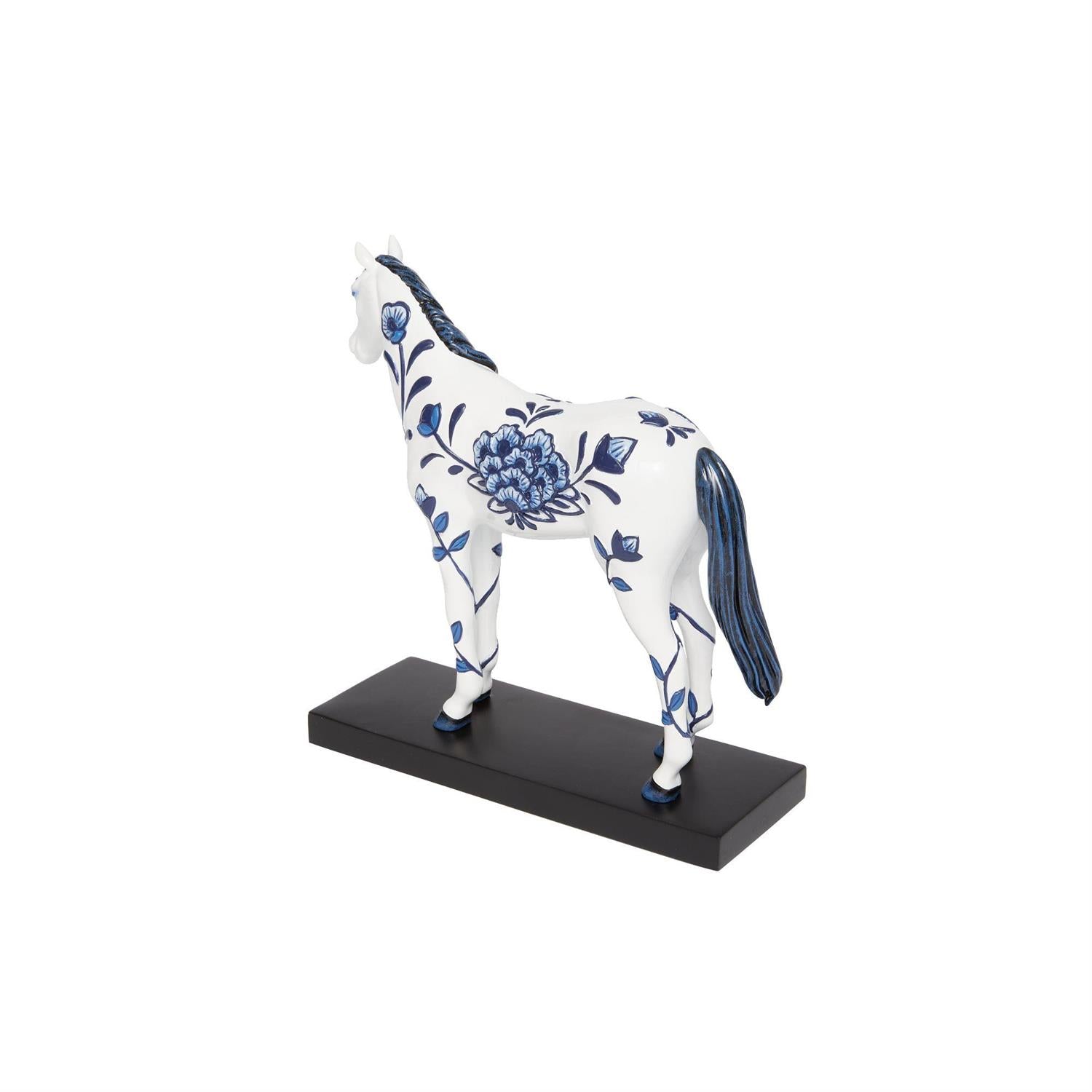 The Trail of Painted Ponies-Delft Blue