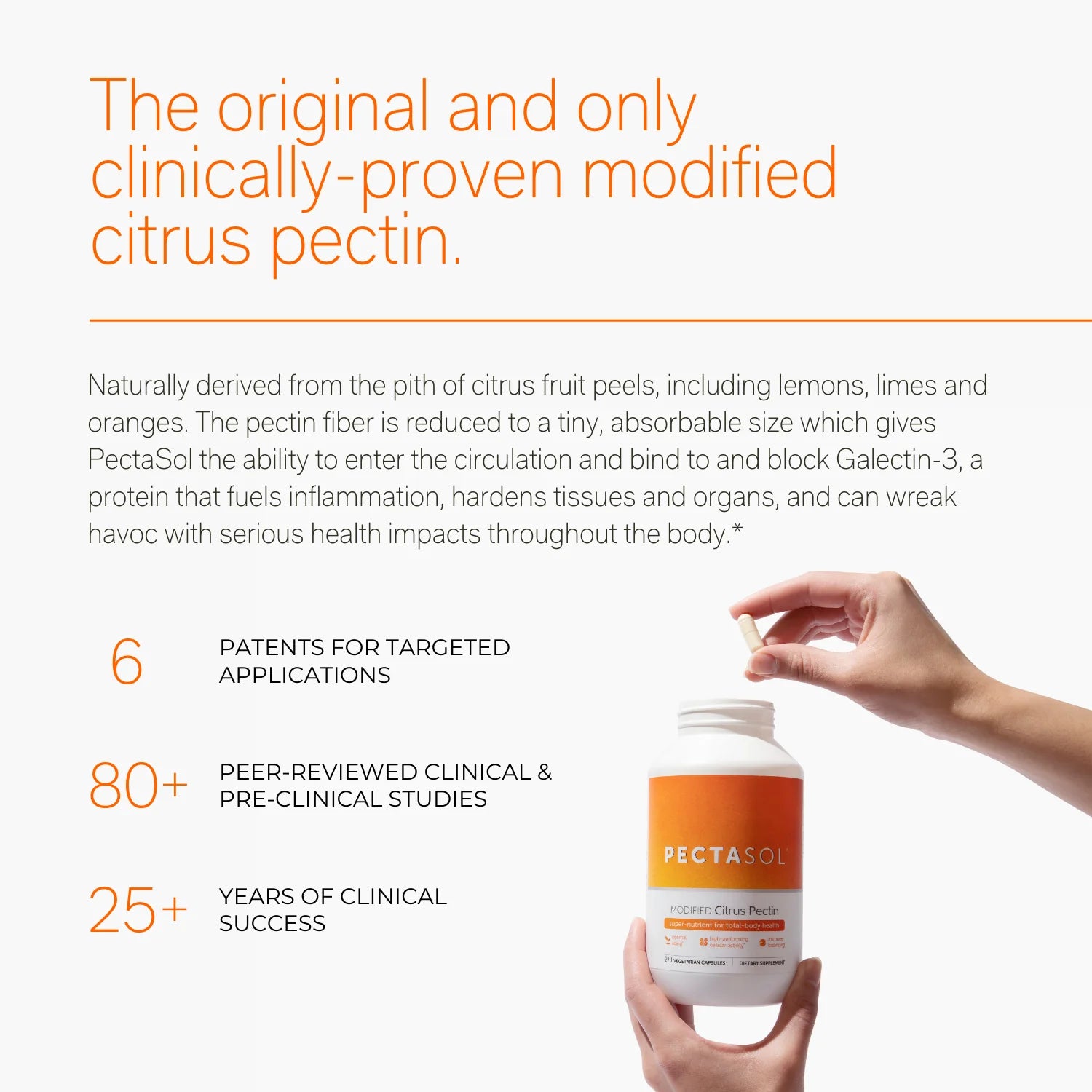 ecoNugenics PectaSol-C Modified Citrus Pectin