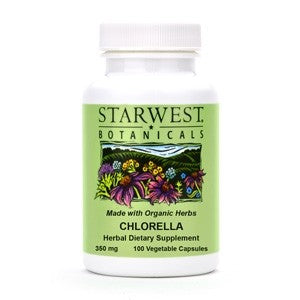 Starwest Botanicals Organic Chlorella Capsules