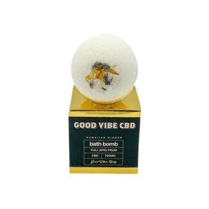 Open image in slideshow, Good Vibe CBD Bath Bomb
