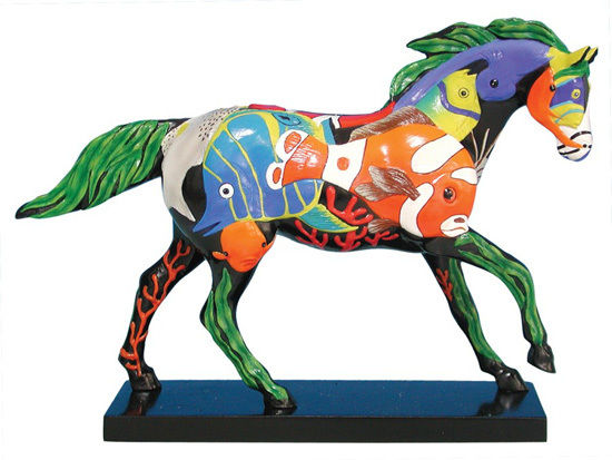 The Trail of Painted Ponies-Tropical Reef Horse